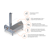 Печь Gratar Neapol 11360